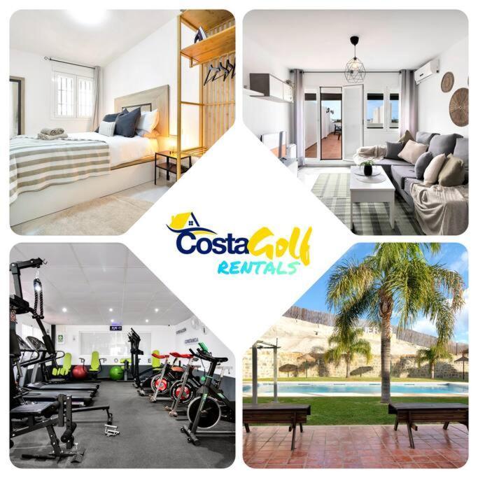 Duplex Con Vistas Al Mar, Piscina Y Gimnasio - Las Abejeras 226 Estepona Ngoại thất bức ảnh